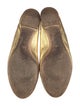 Chloé Leather Scalloped Accent Ballet Flats