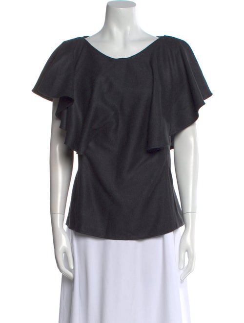 Chloé Silk Scoop Neck Top