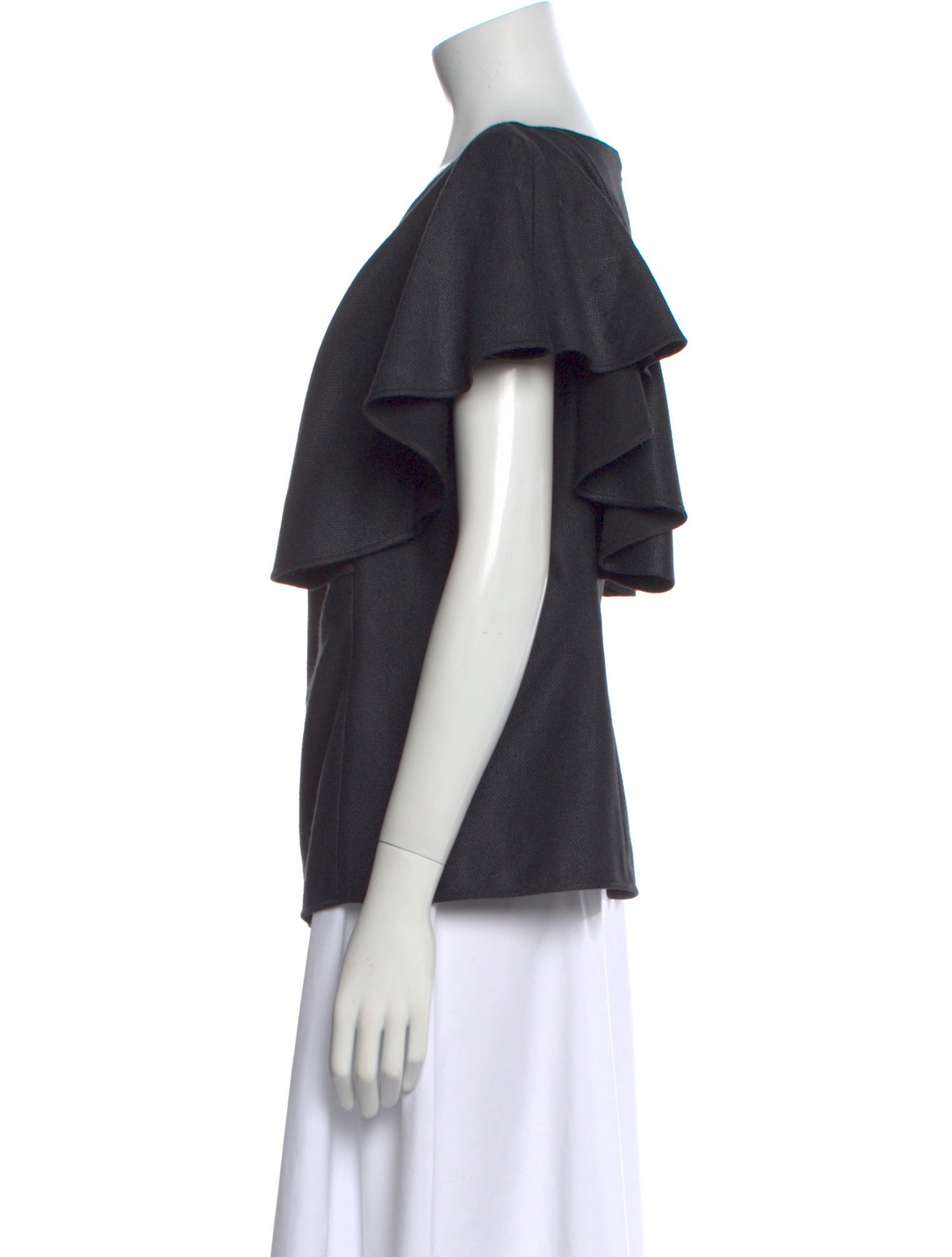 Chloé Silk Scoop Neck Top