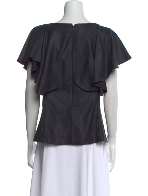 Chloé Silk Scoop Neck Top