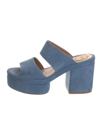 Chloé Suede Slides