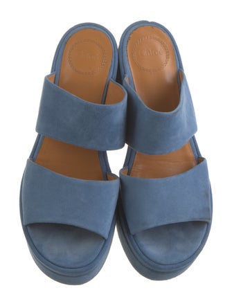 Chloé Suede Slides