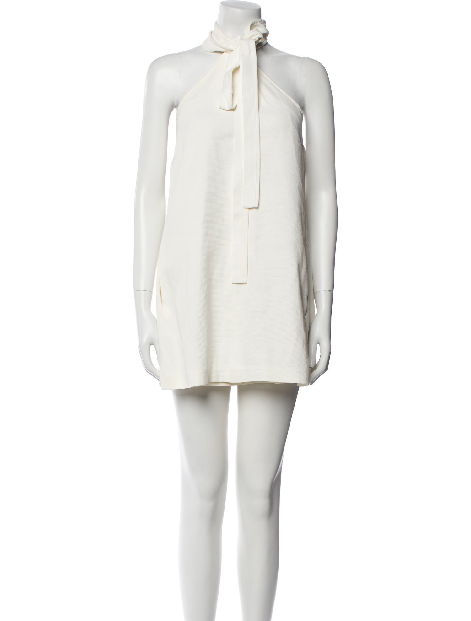 Chloé Mock Neck Mini Dress