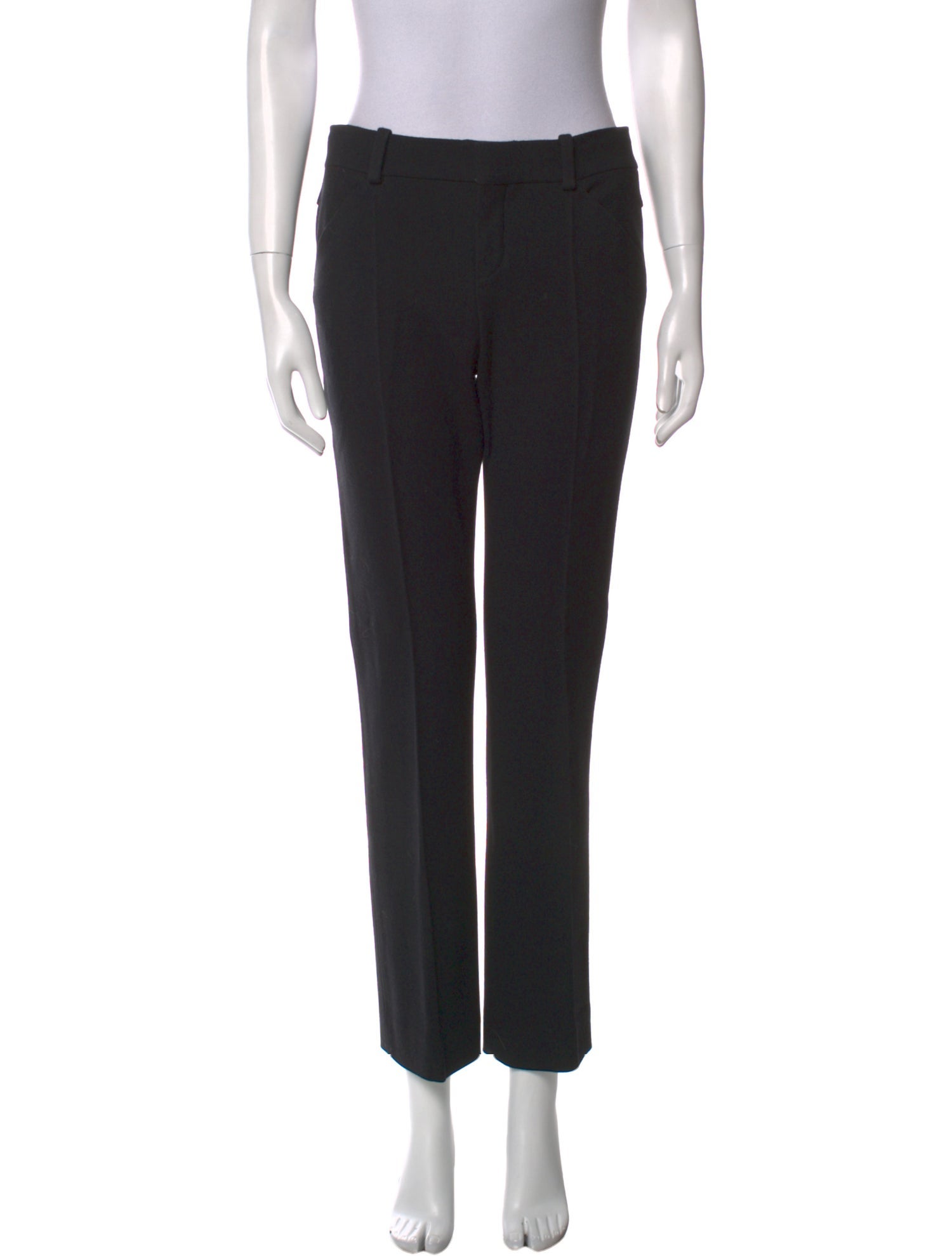 Chloé Virgin Wool Straight Leg Pants