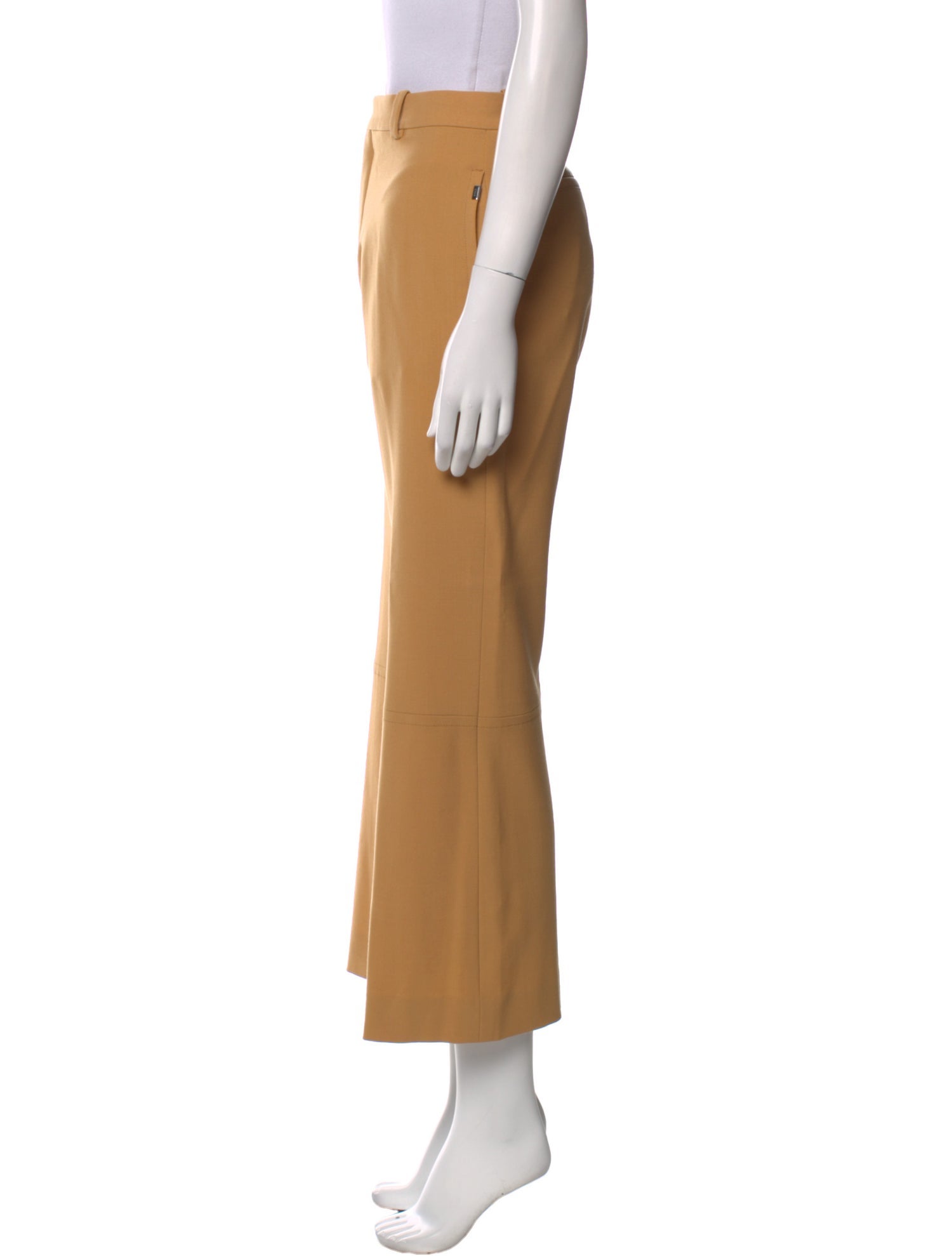 Chloé Virgin Wool Wide Leg Pants