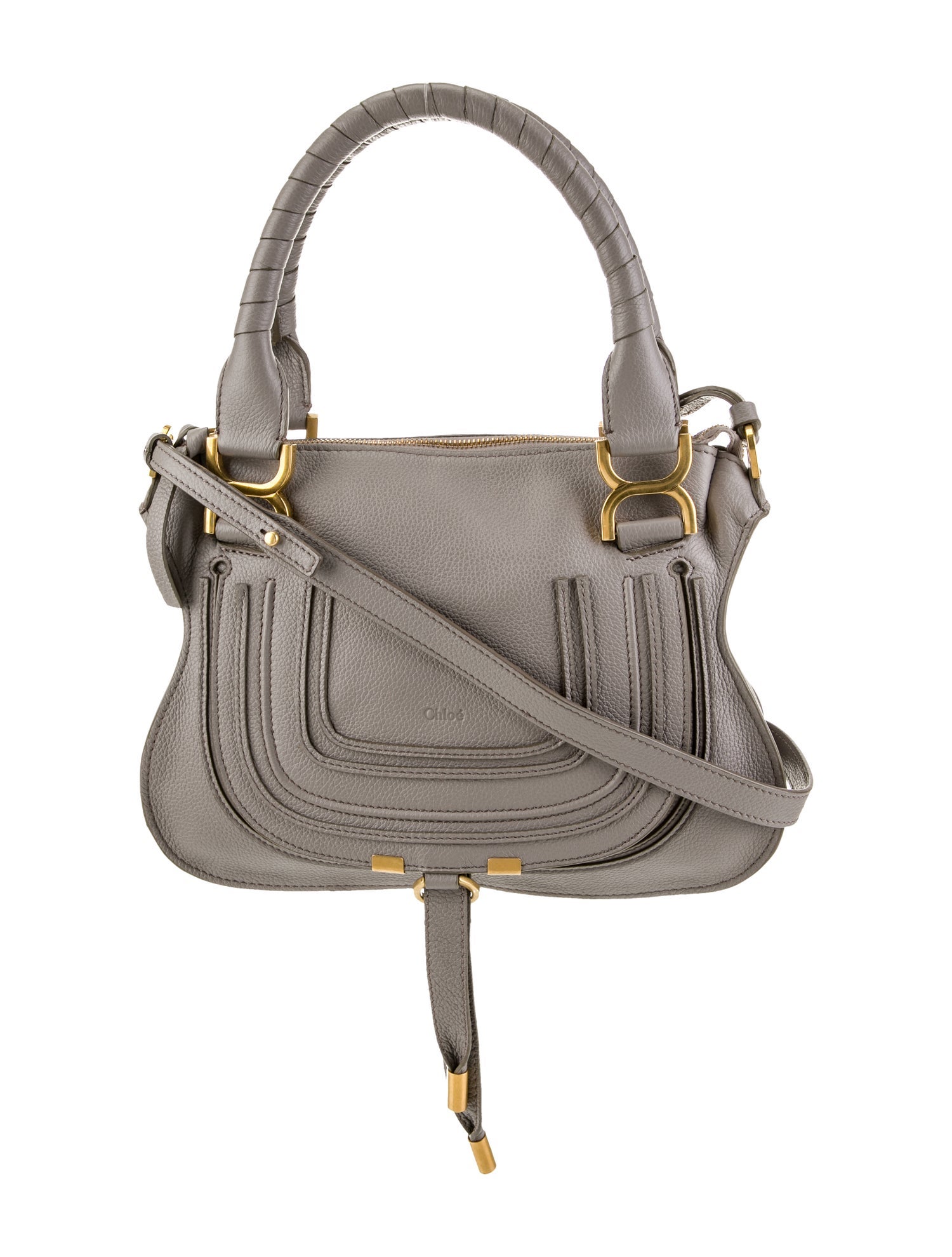Chloé Leather Marcie Double Carry Bag
