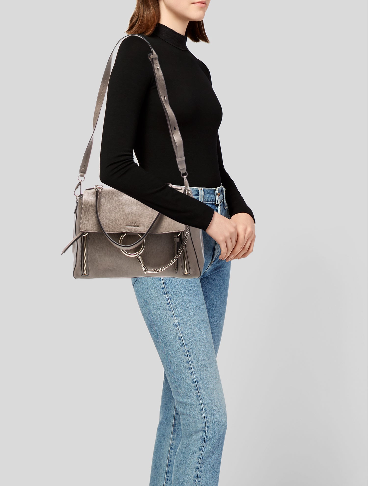 Chloé Leather Faye Crossbody