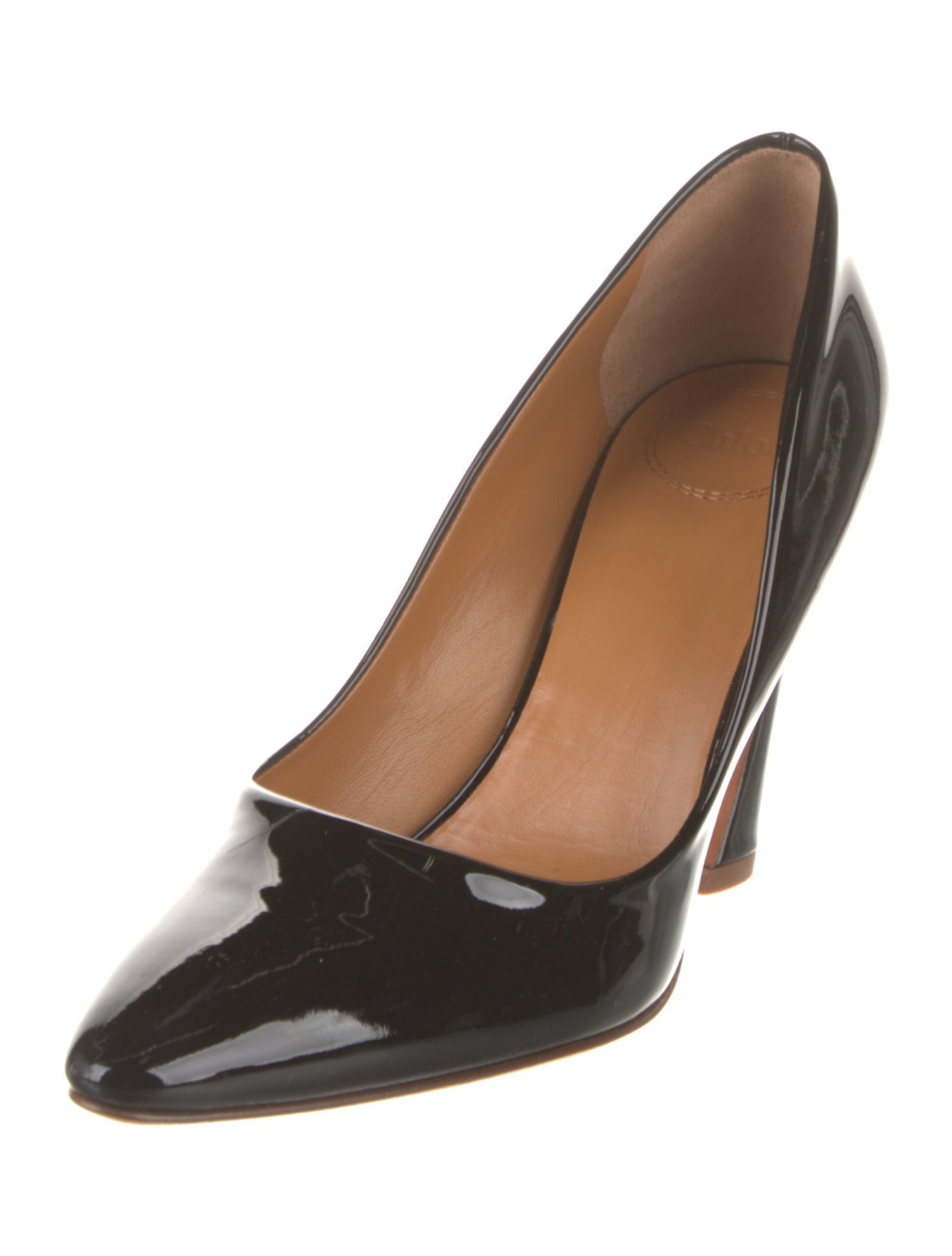 Chloé Patent Leather Pumps