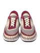 Chloé Colorblock Pattern Whipstitch Trim Sneakers