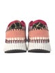 Chloé Colorblock Pattern Whipstitch Trim Sneakers