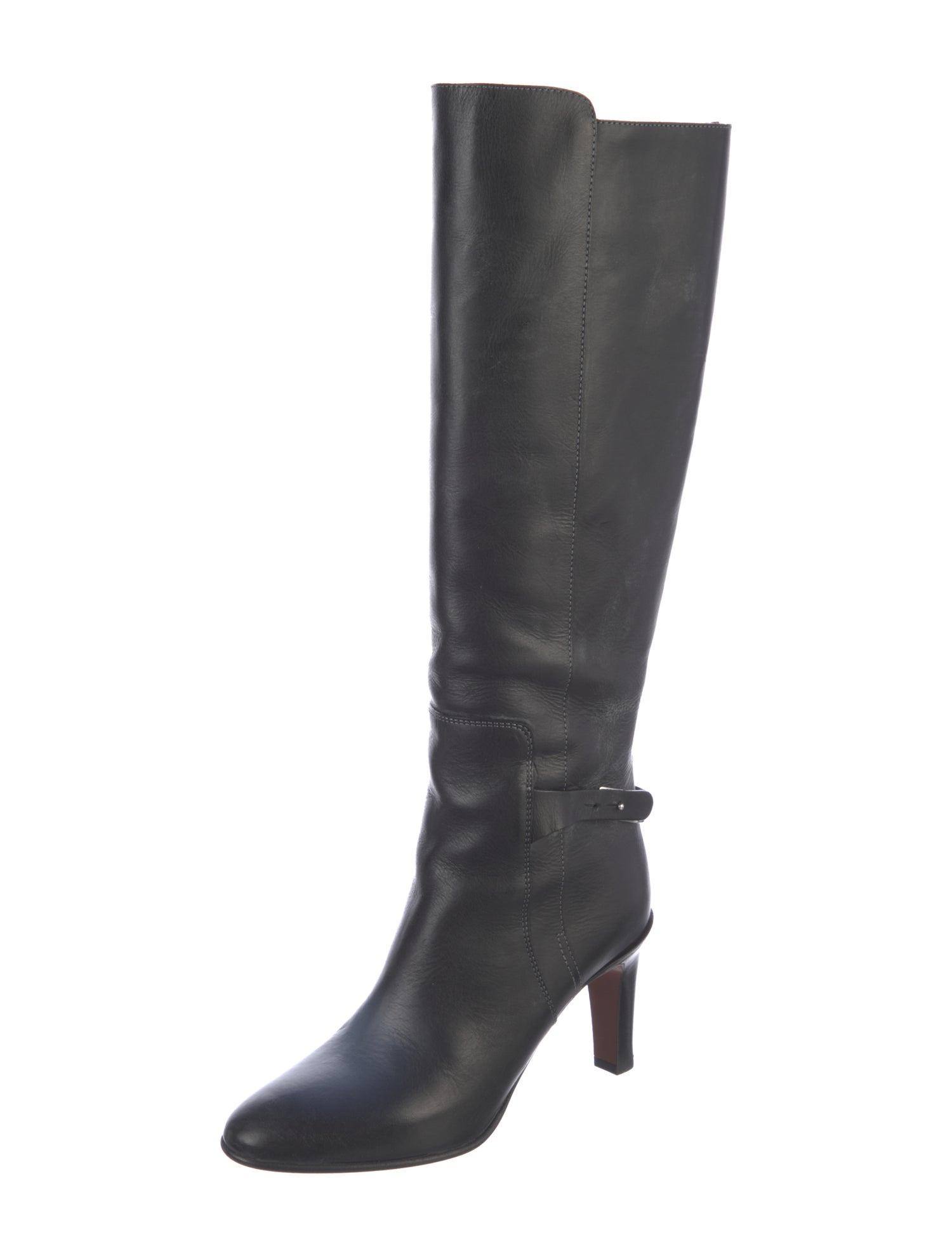 Chloé Leather Riding Boots