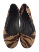 Chloé Ponyhair Printed Ballet Flats