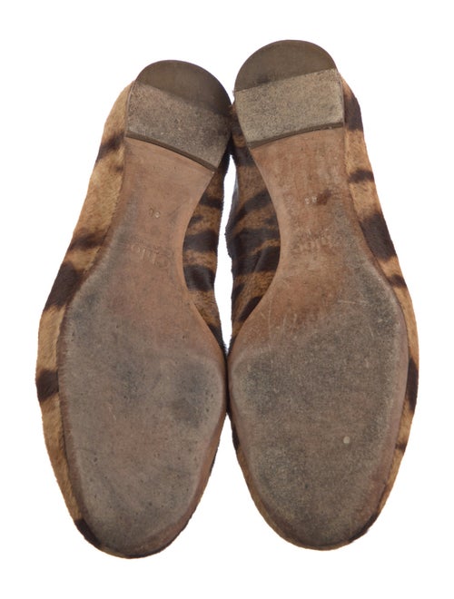 Chloé Ponyhair Printed Ballet Flats