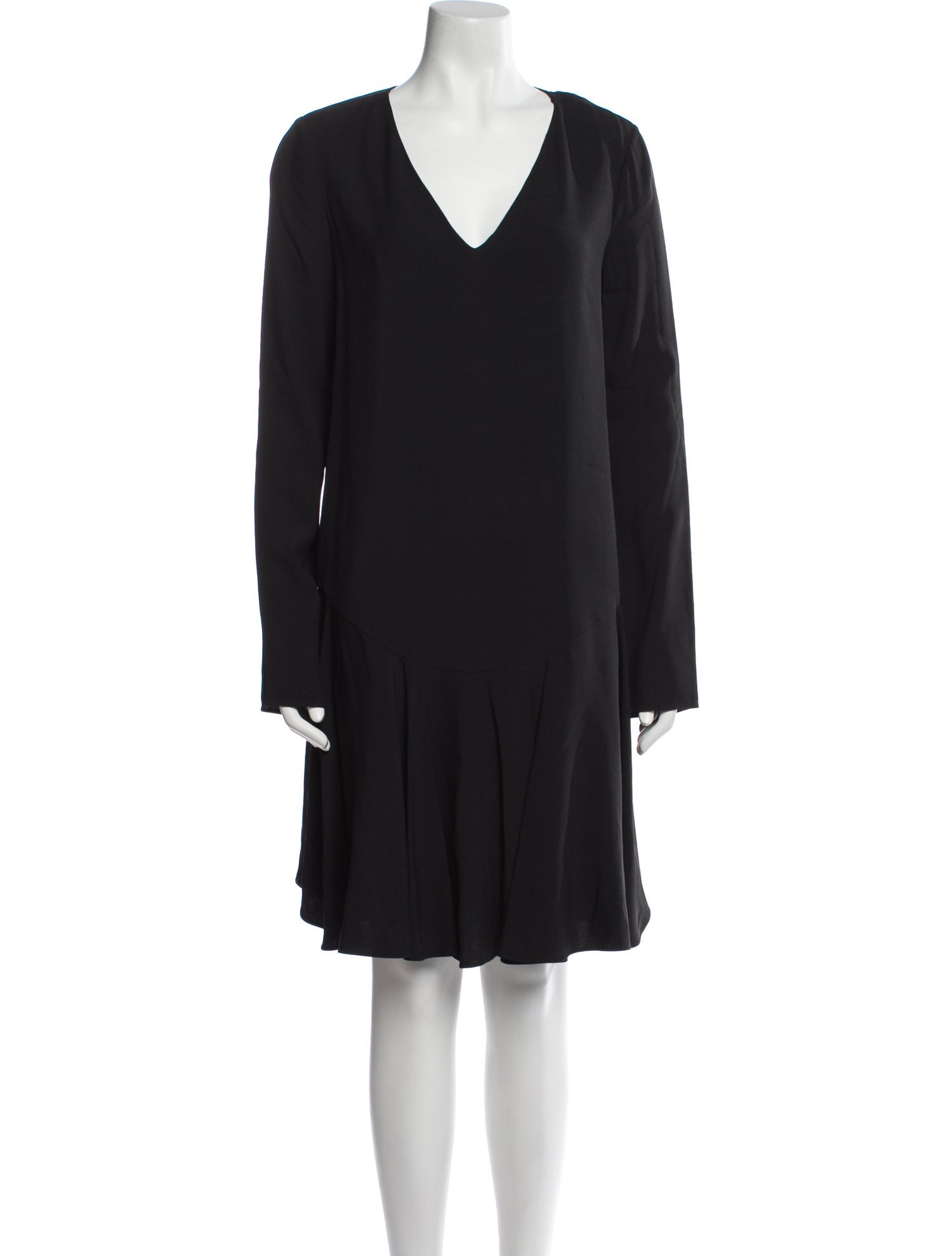 Chloé V-Neck Knee-Length Dress