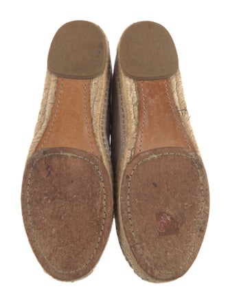 Chloé Suede Scalloped Accent Espadrilles