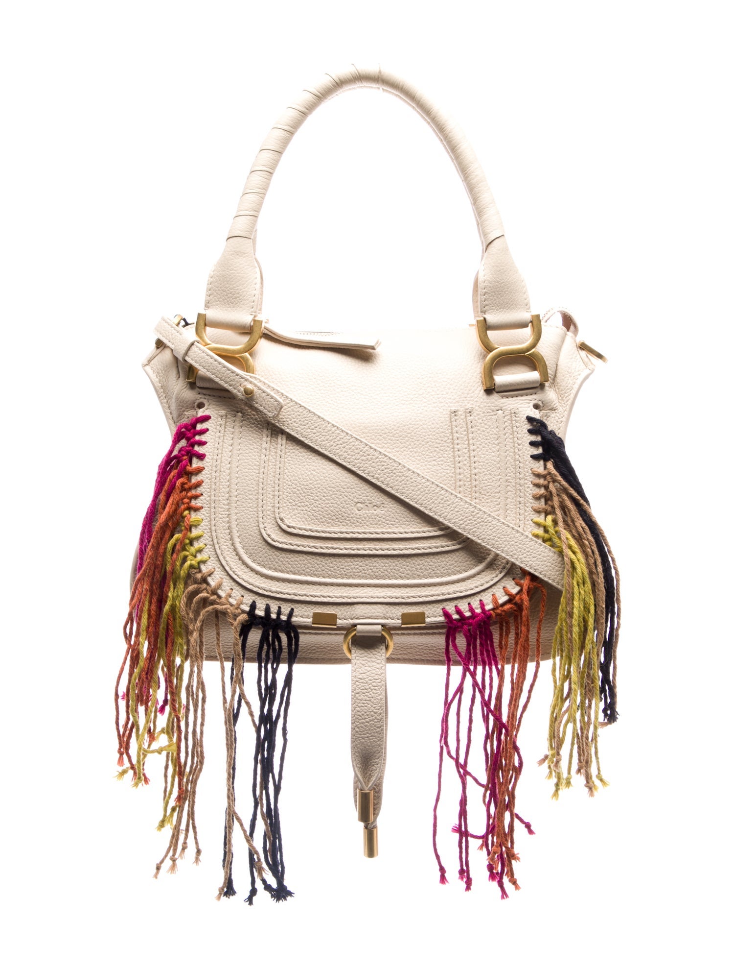 Chloé Leather Marcie Shoulder Bag 2022