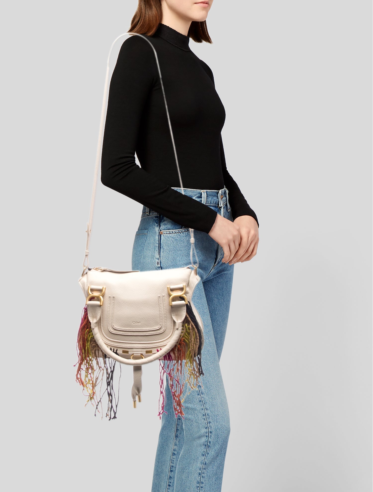 Chloé Leather Marcie Shoulder Bag 2022