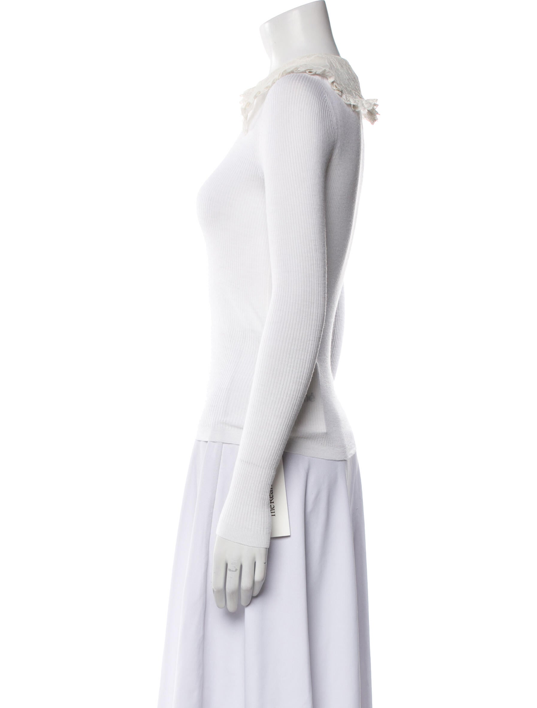 Chloé Wool Long Sleeve Tank Top w/ Tags