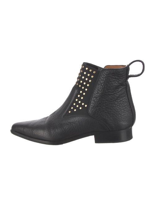 Chloé Leather Studded Accents Chelsea Boots