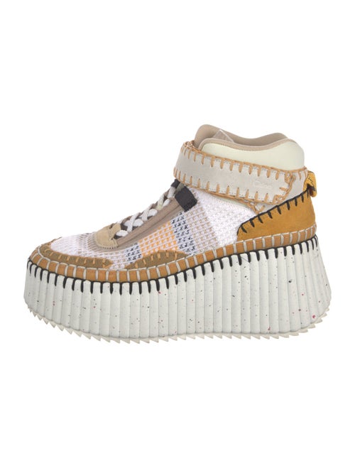 Chloé Colorblock Pattern Sneakers