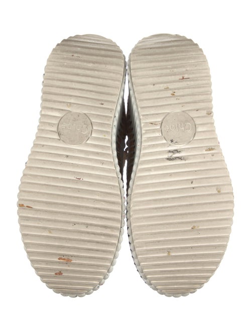Chloé Colorblock Pattern Sneakers