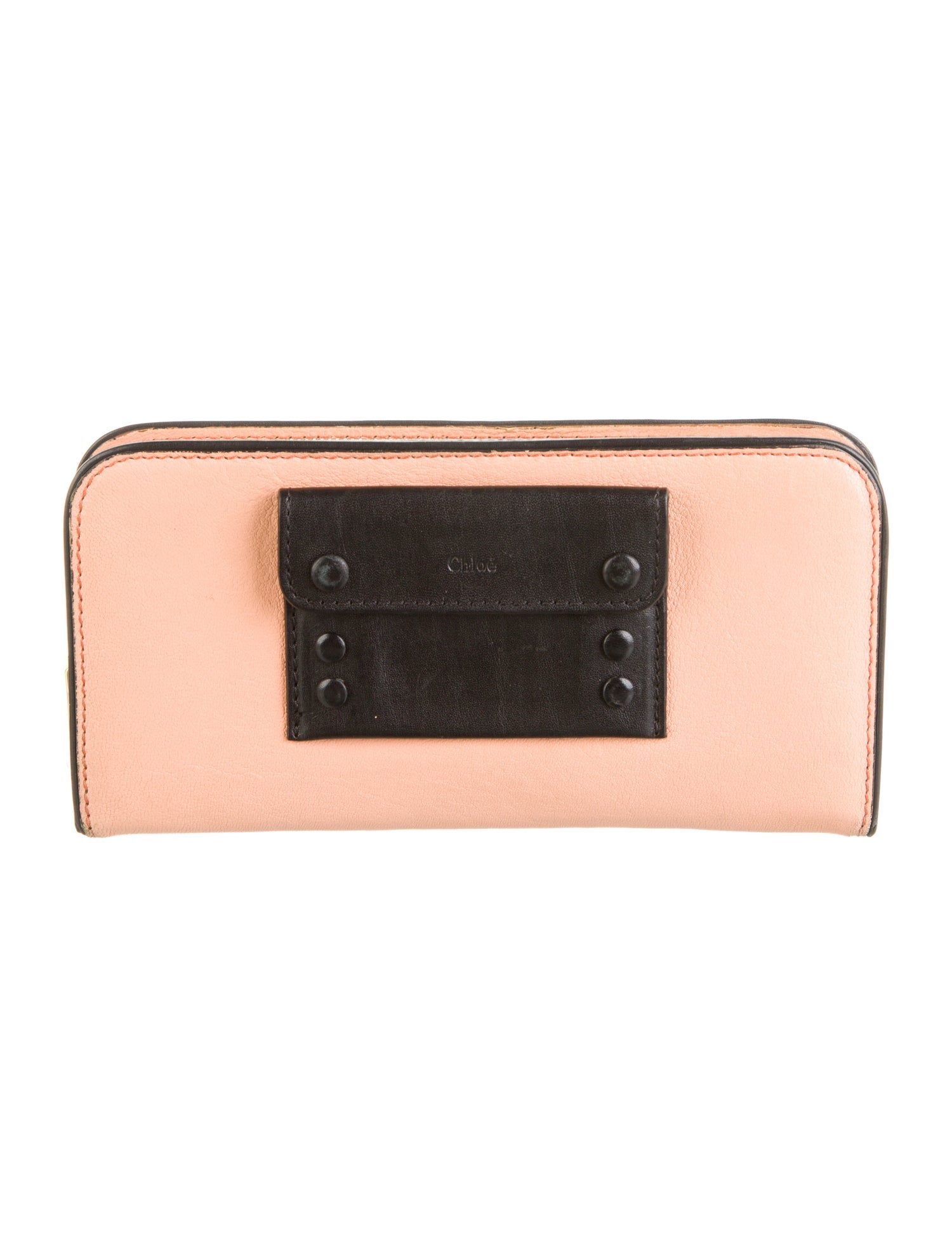 Chloé Leather Printed Continental Wallet