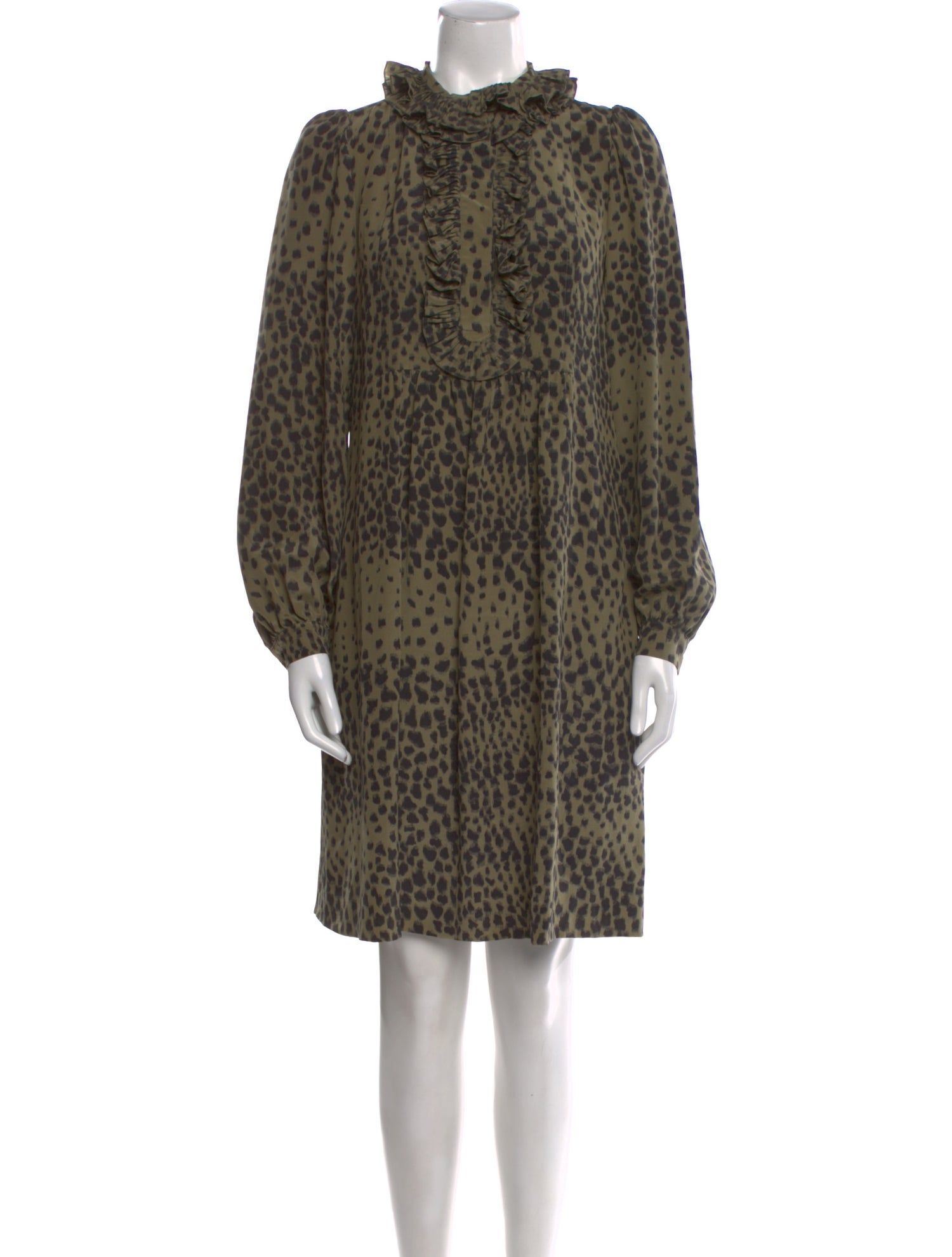 Chloé Silk Knee-Length Dress