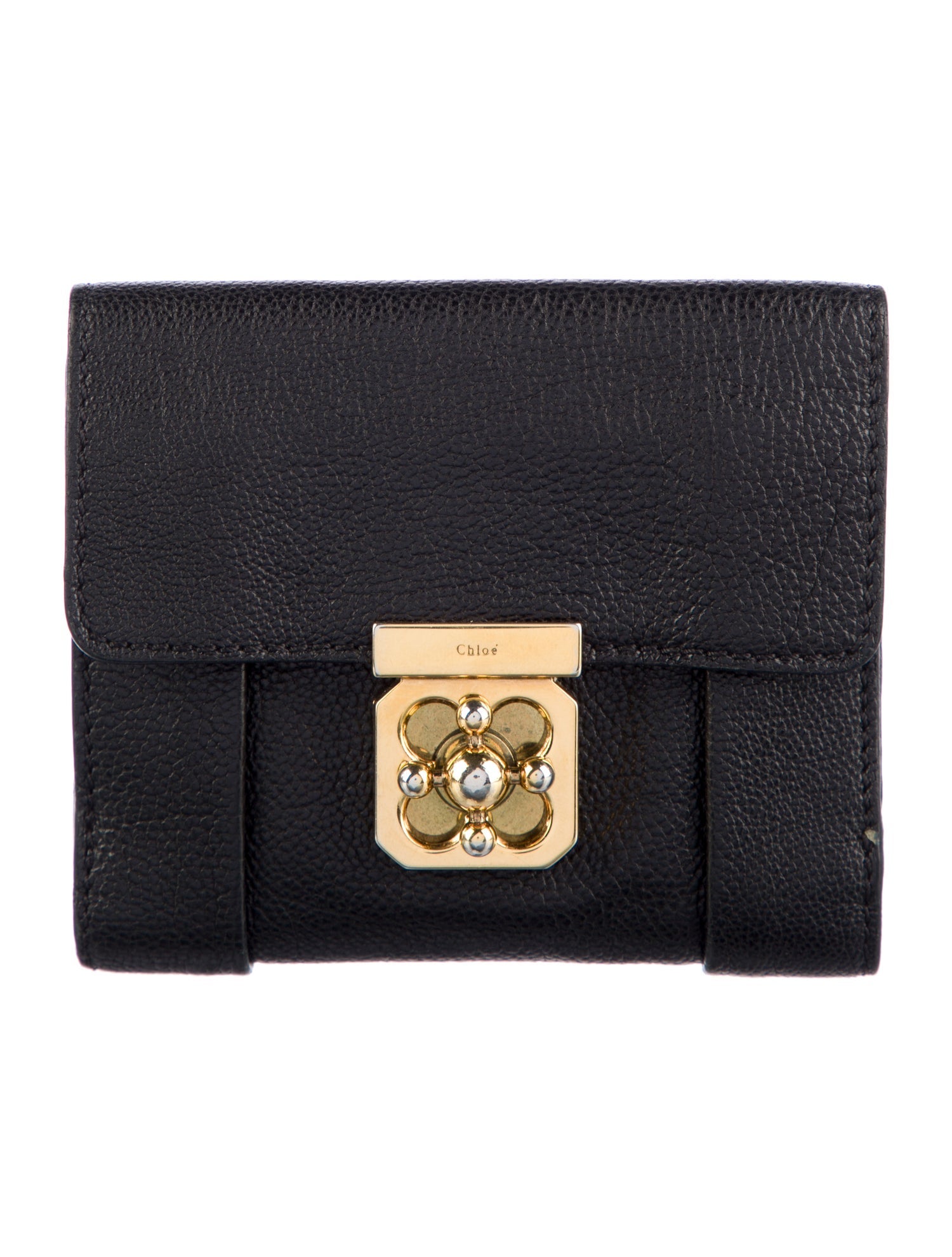 Chloé Leather Compact Wallet