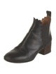 Chloé Leather Scalloped Accent Chelsea Boots