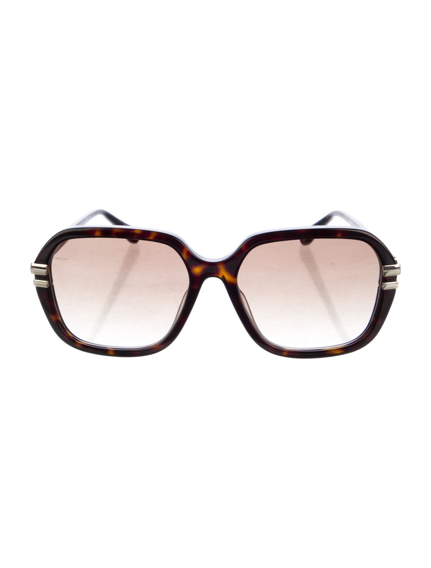 Chloé Oversize Mirrored Sunglasses w/ Tags