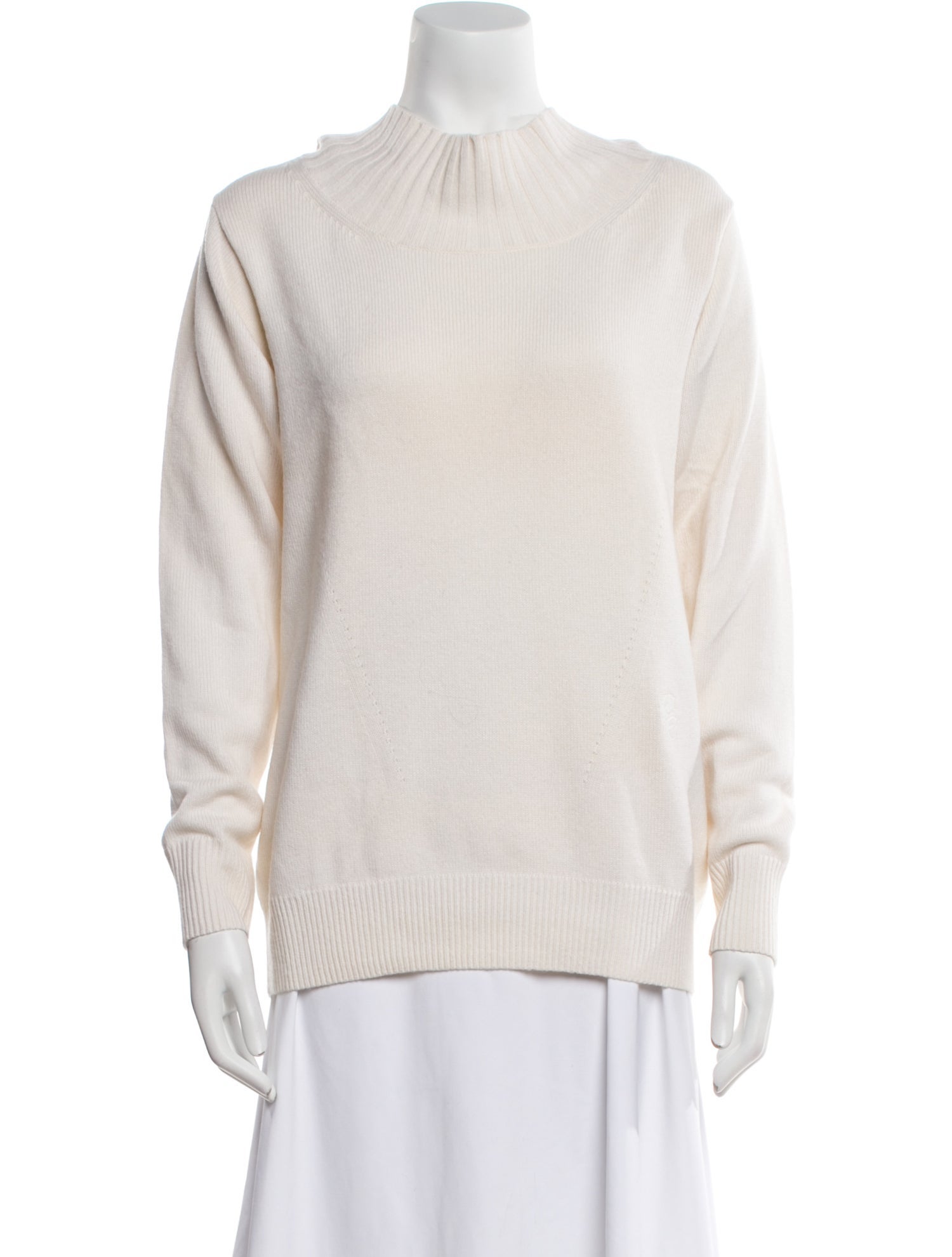Chloé Cashmere Mock Neck Sweater