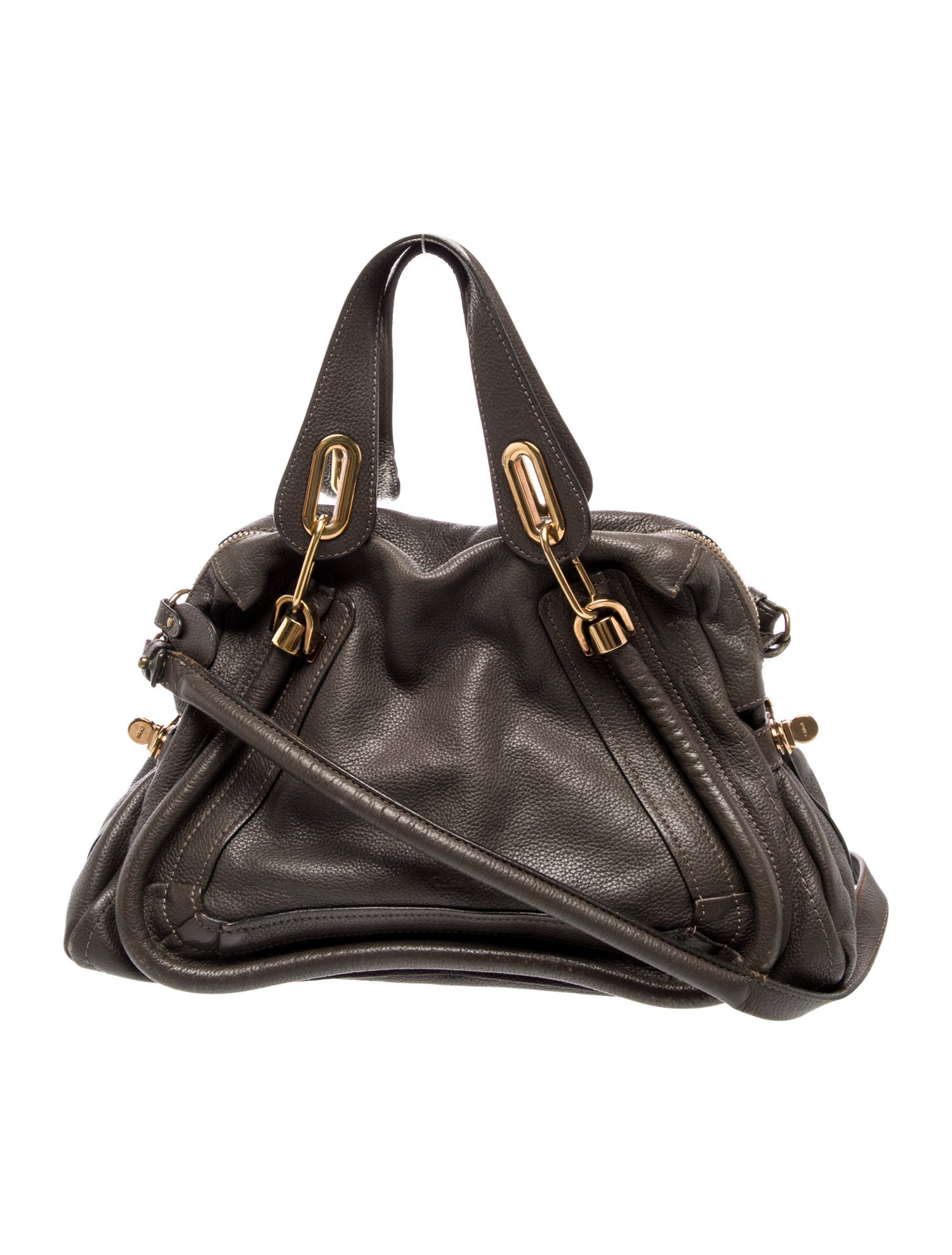 Chloé Leather Top Handle Bag
