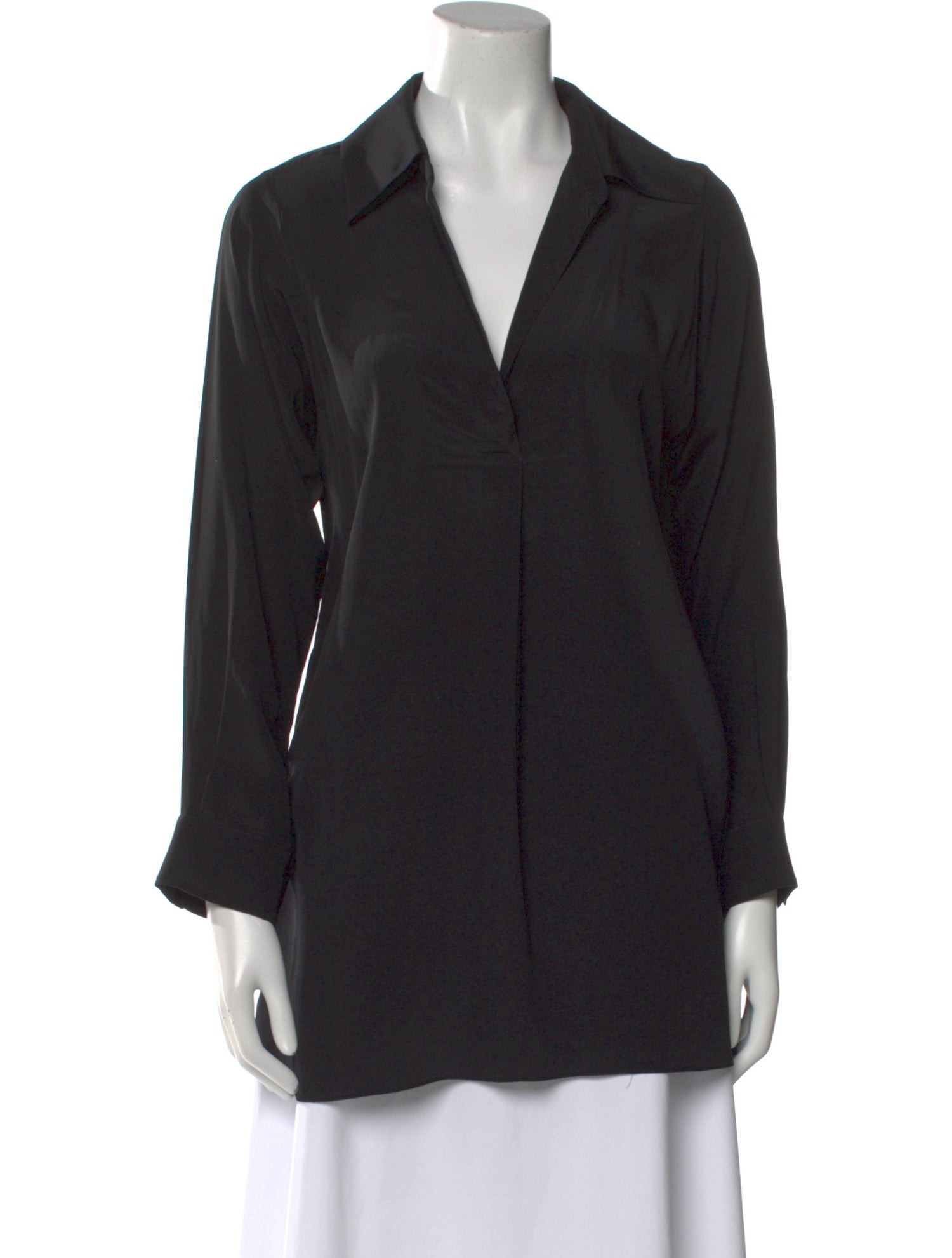 Chloé Silk V-Neck Tunic