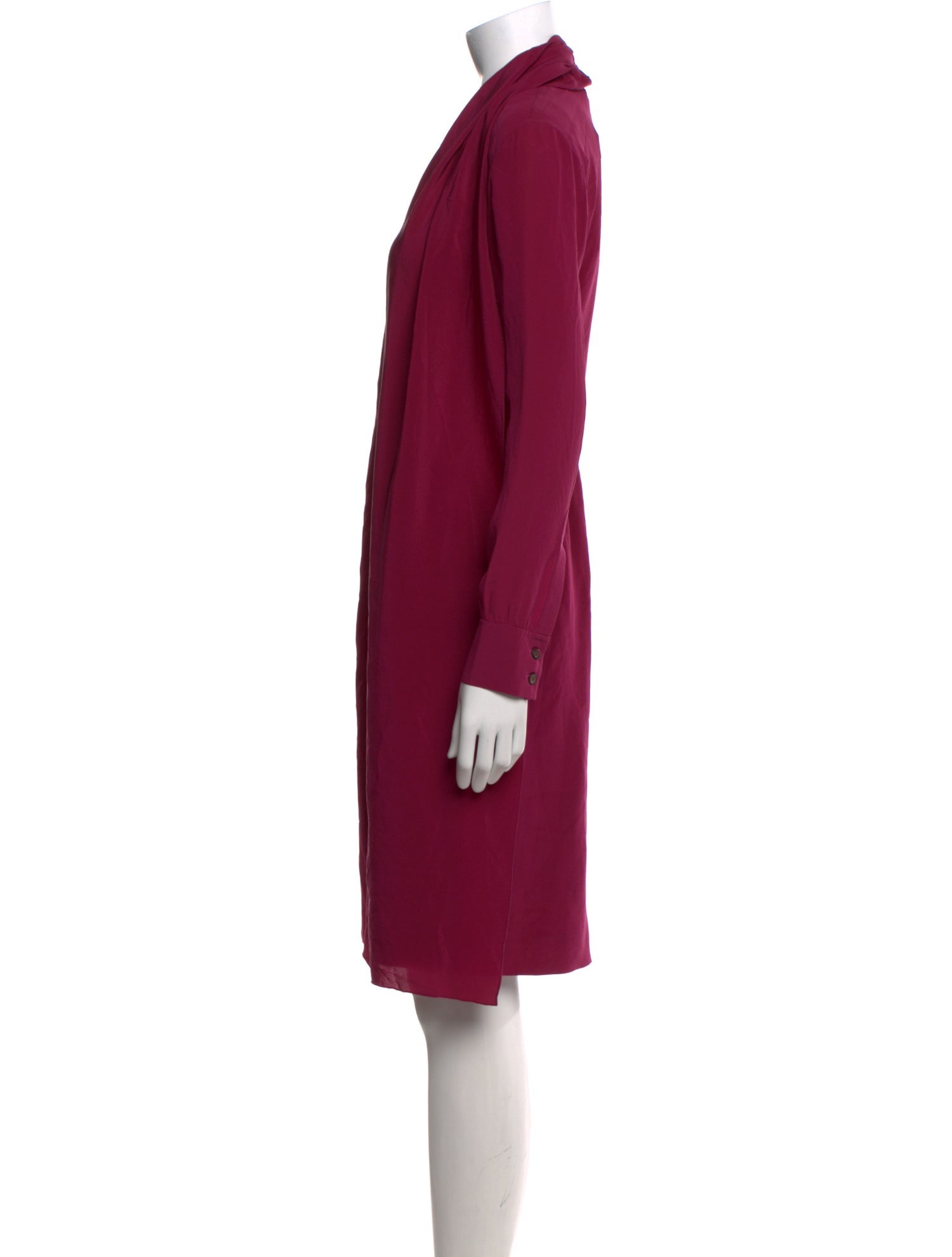 Chloé Silk Knee-Length Dress