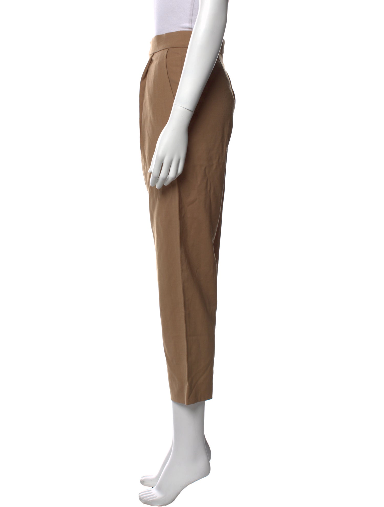 Chloé Virgin Wool Straight Leg Pants