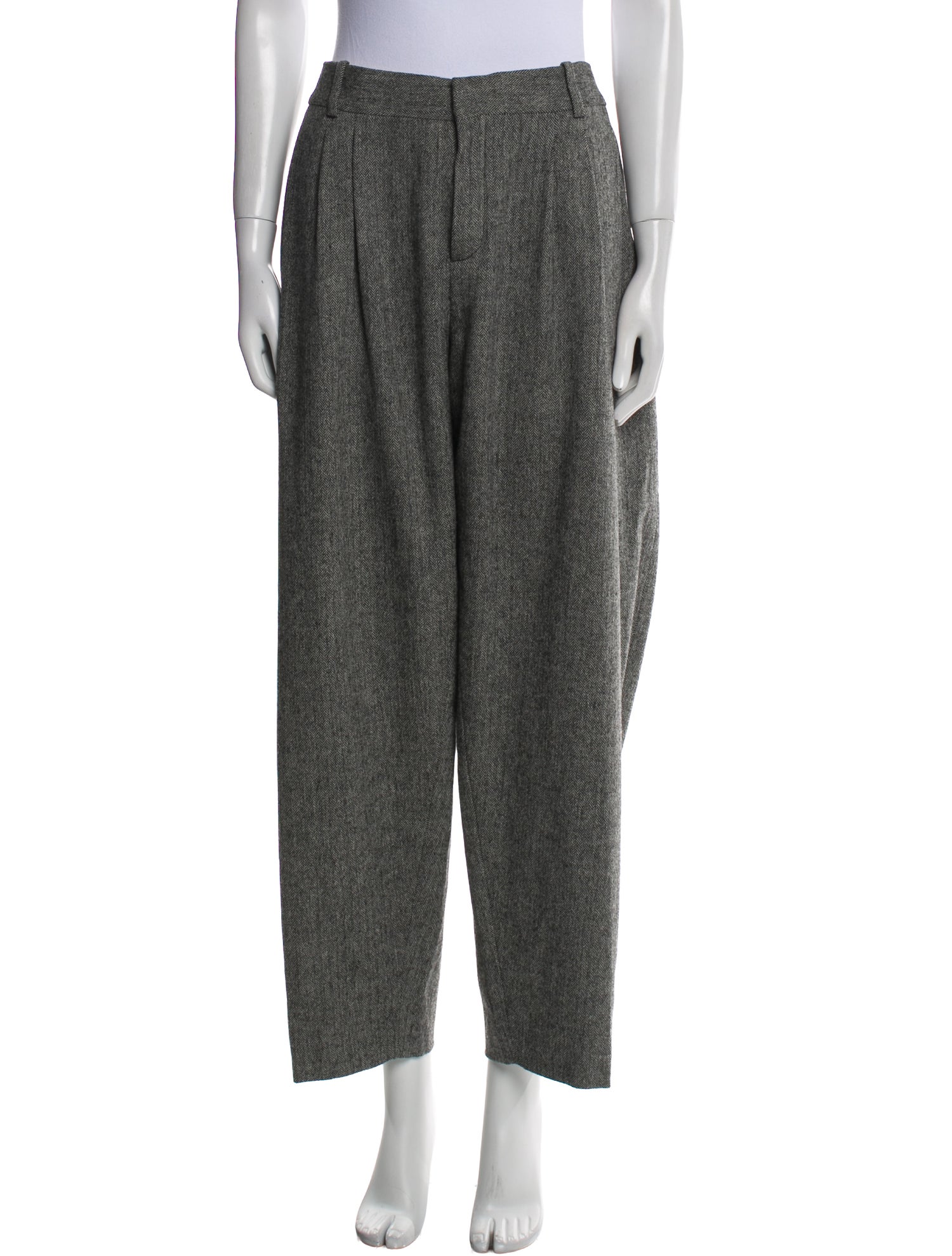 Chloé Wool Wide Leg Pants