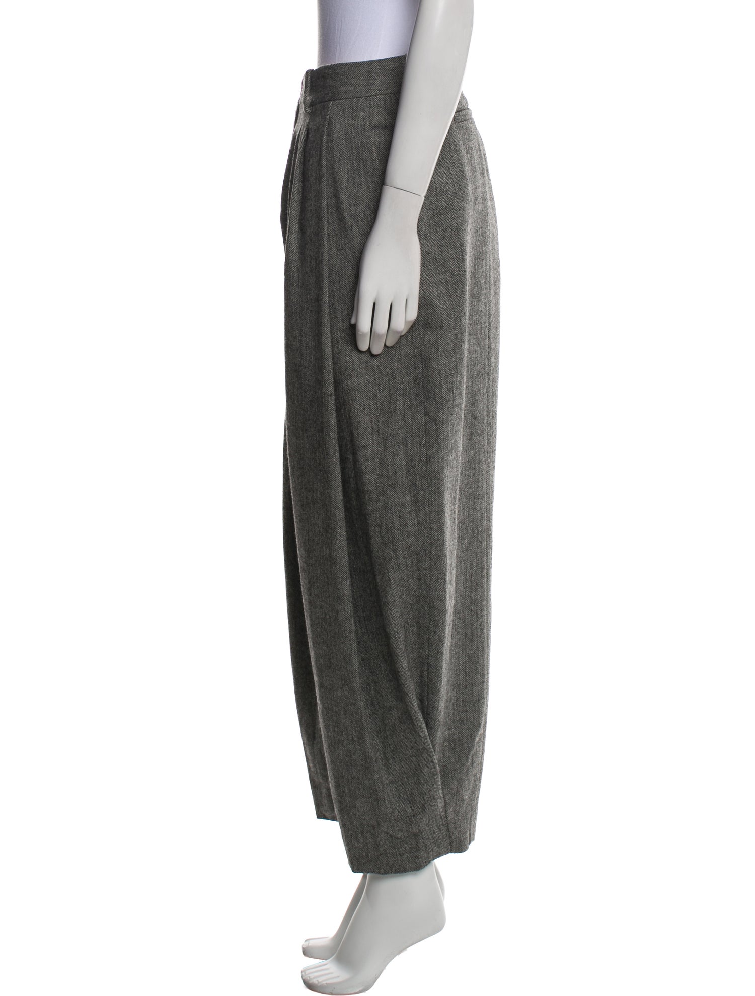 Chloé Wool Wide Leg Pants