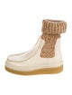 Chloé Leather Sock Boots