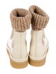 Chloé Leather Sock Boots