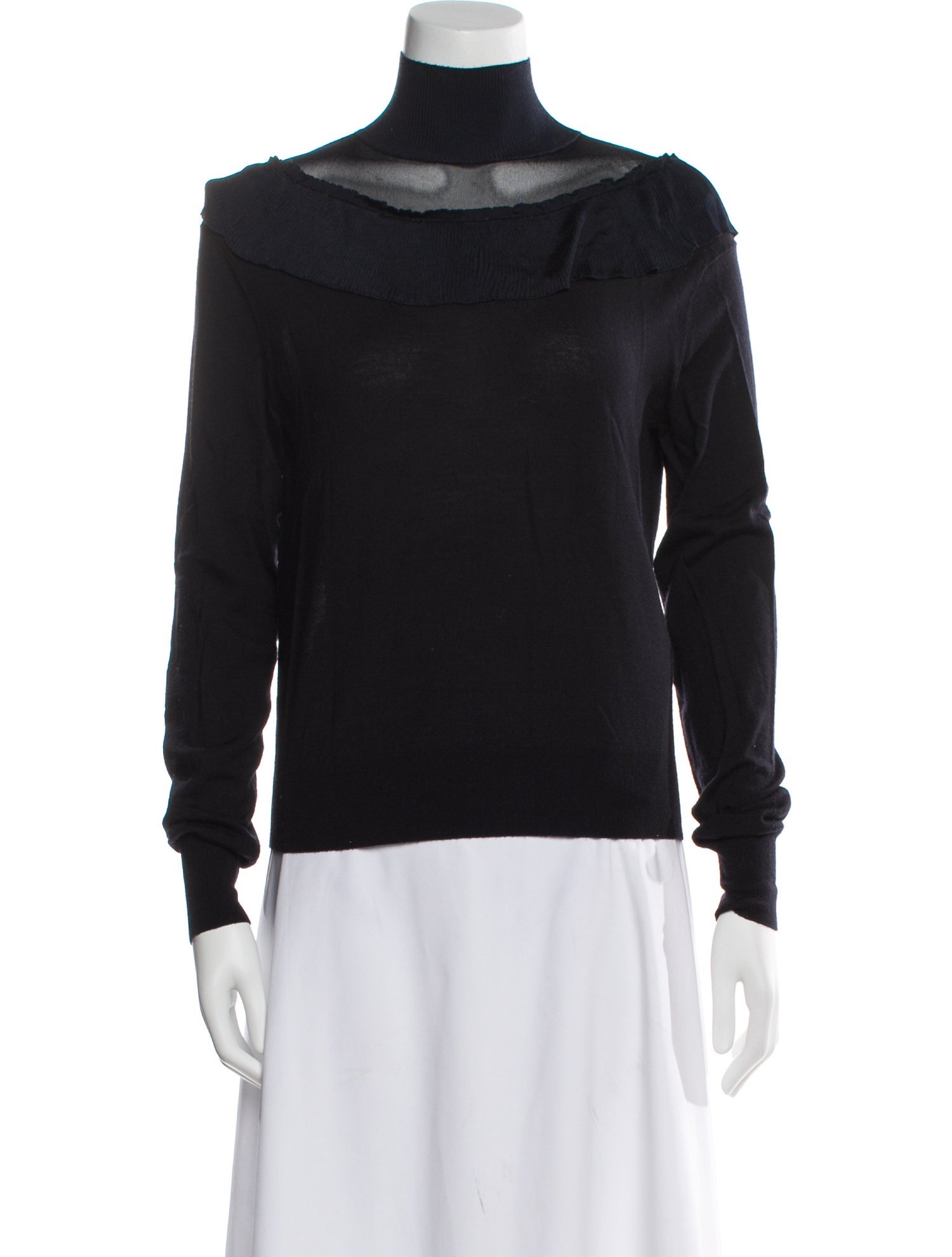 Chloé Wool Turtleneck Sweatshirt