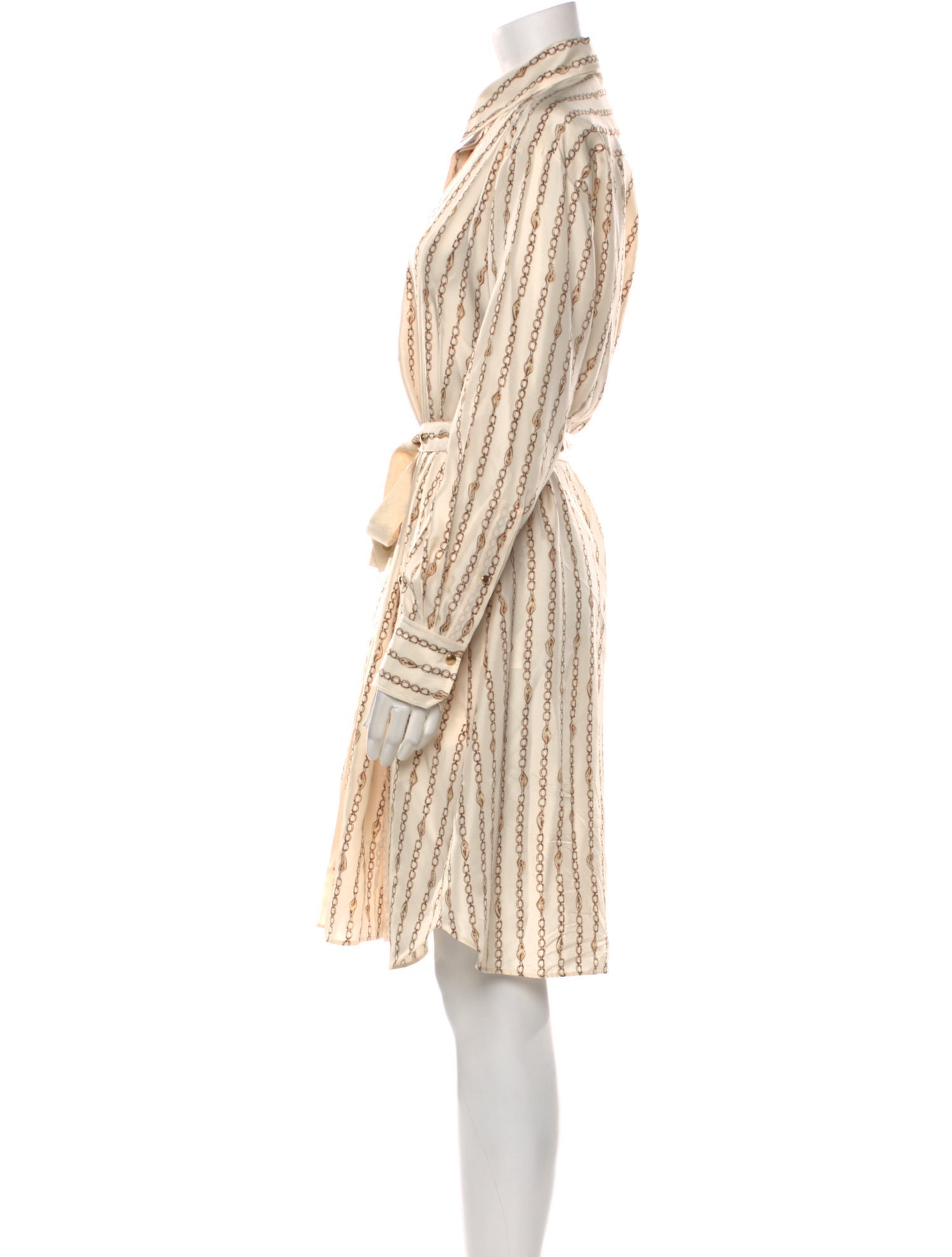 Chloé Silk Knee-Length Dress