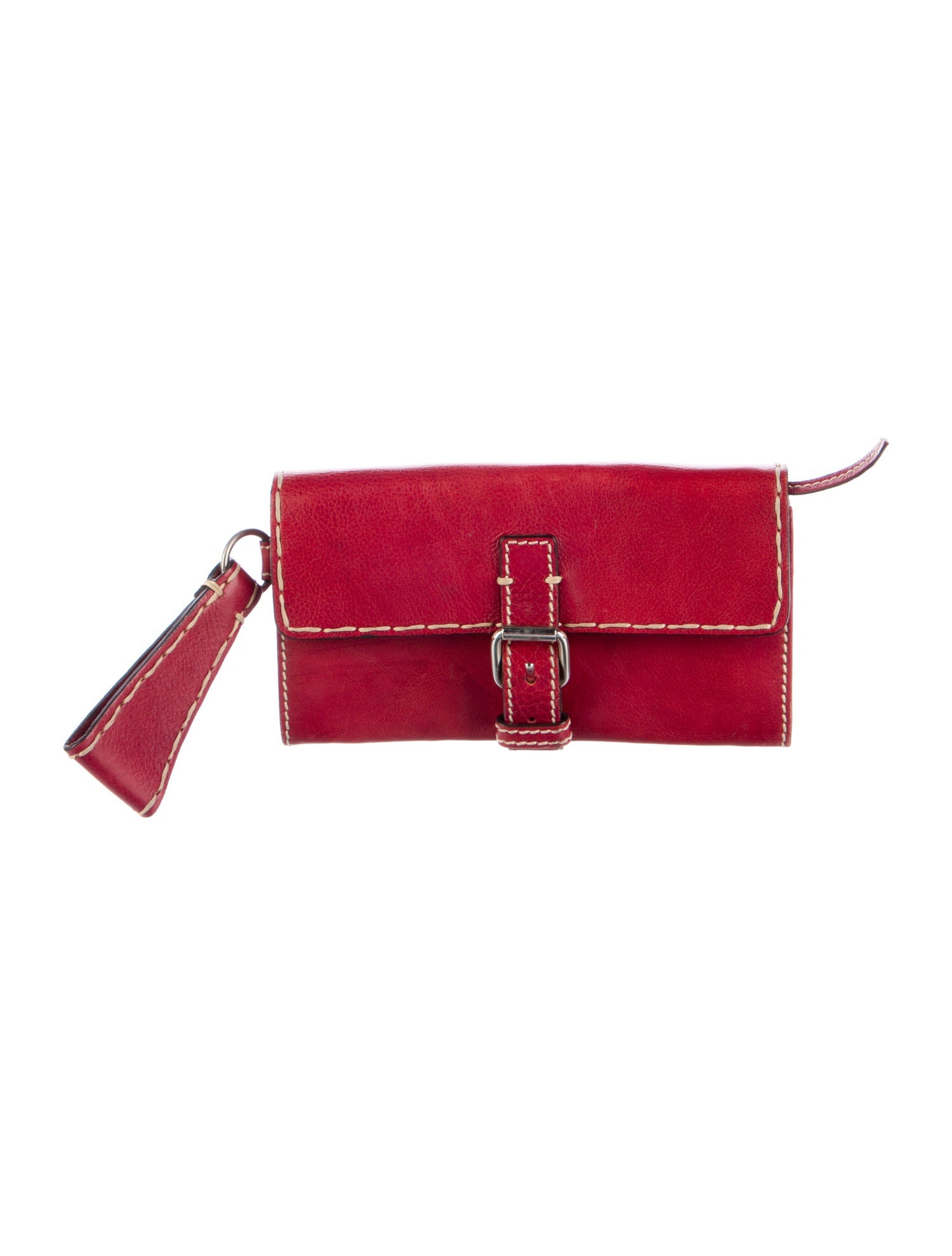 Chloé Leather Wristlet