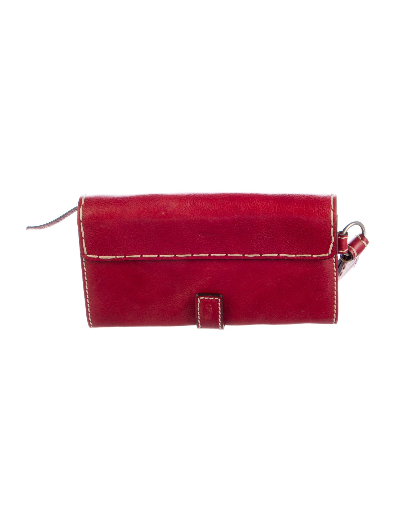 Chloé Leather Wristlet