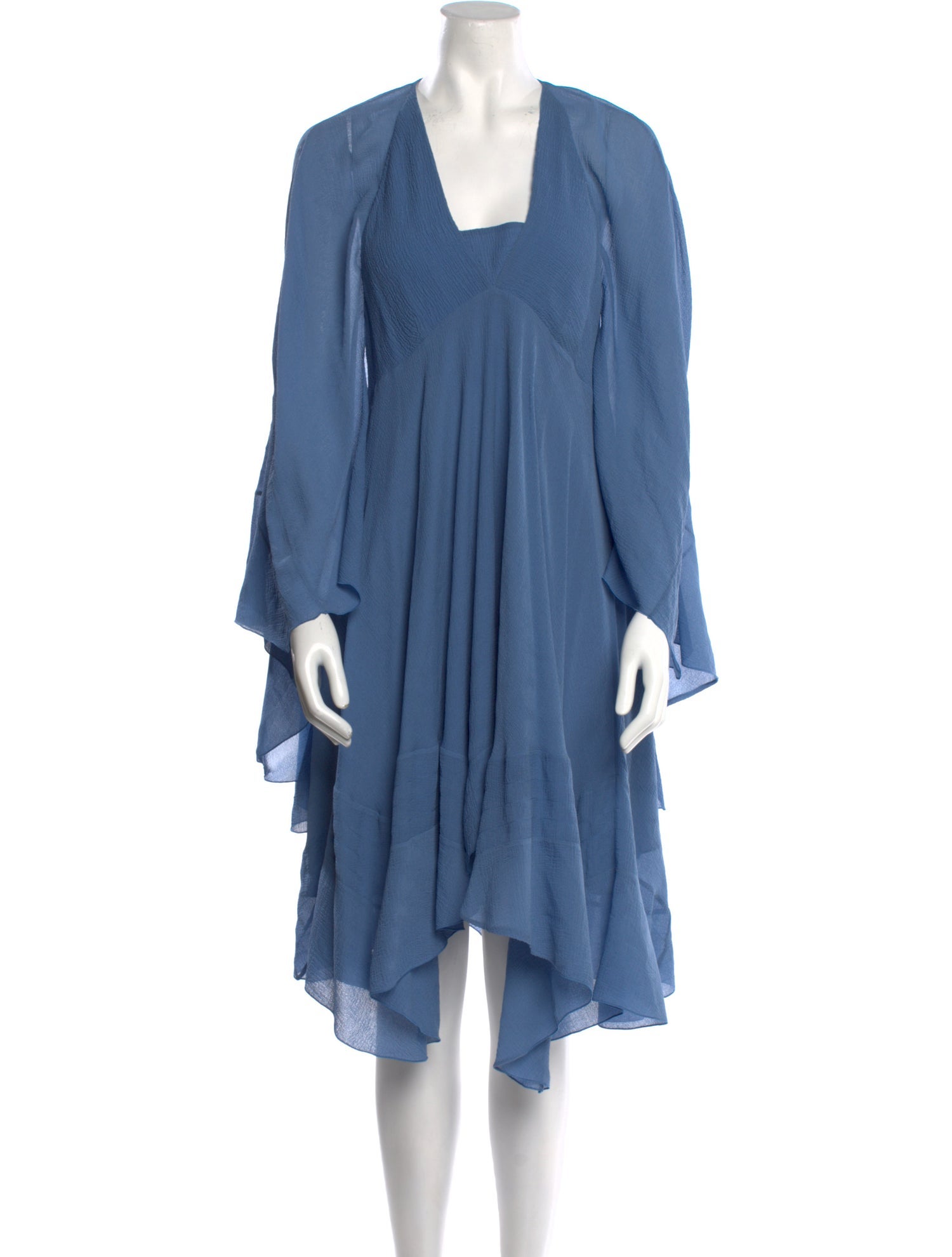 Chloé Silk Knee-Length Dress