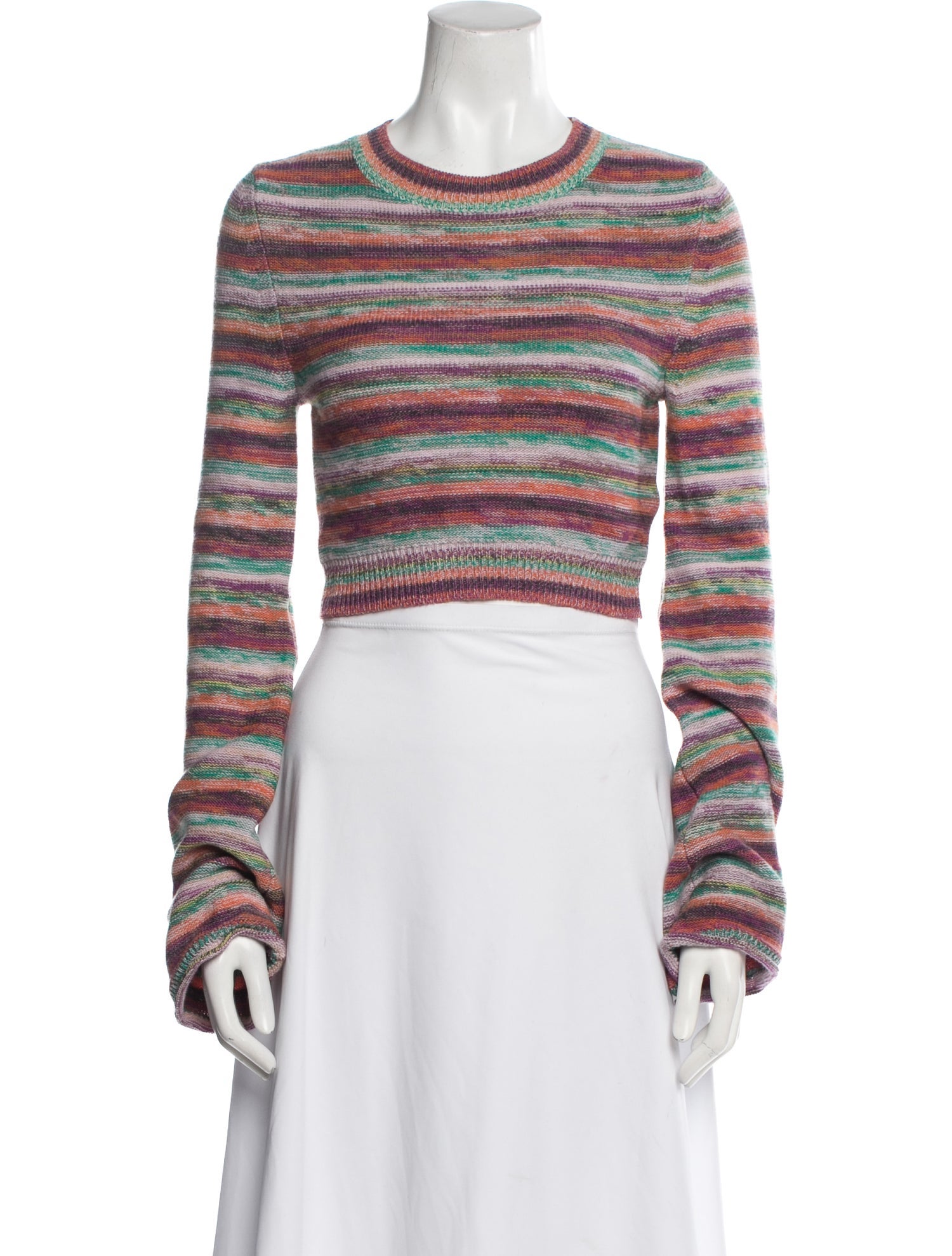 Chloé Wool Striped Sweater