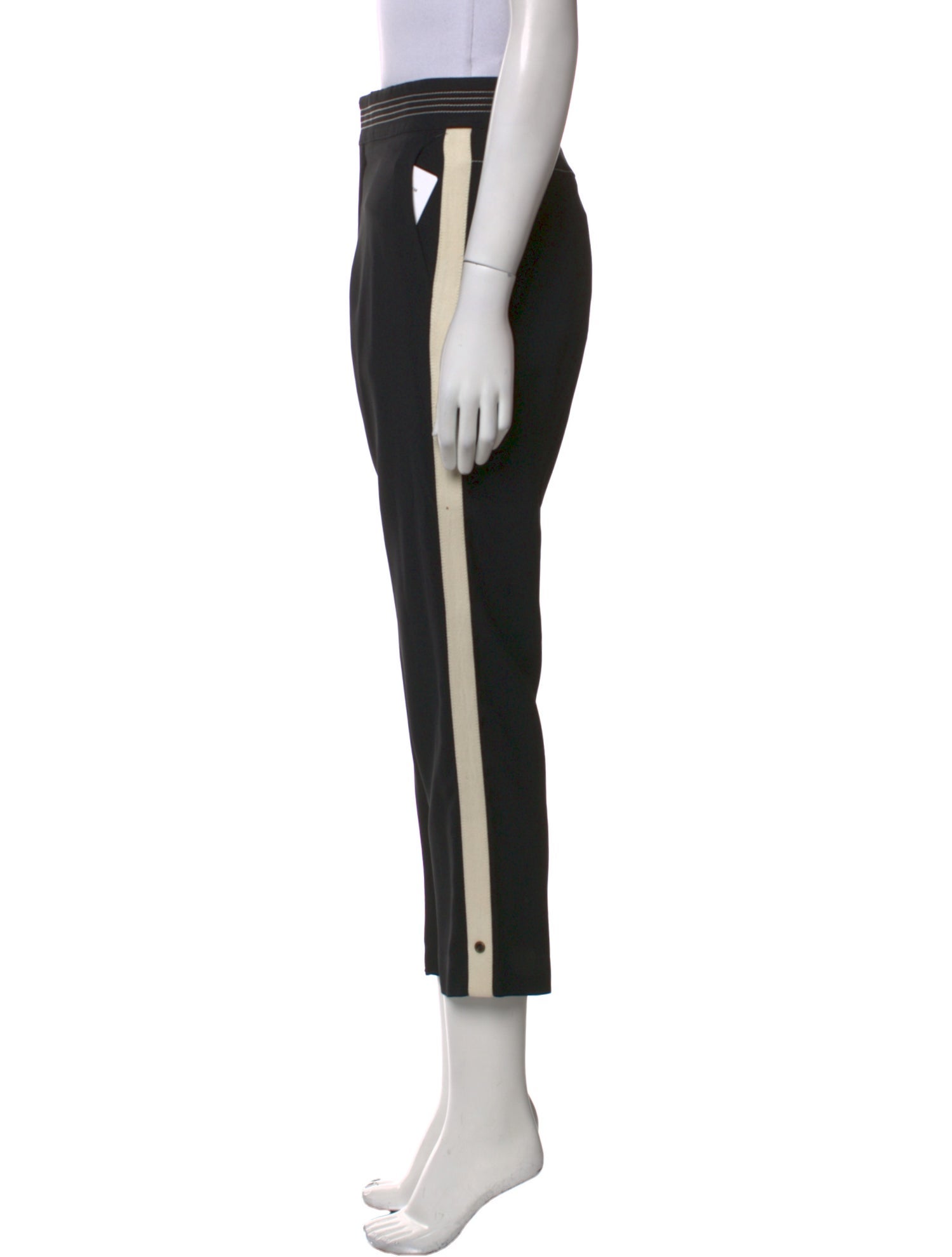 Chloé Virgin Wool Straight Leg Pants