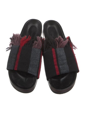 Chloé Wool Printed Slides
