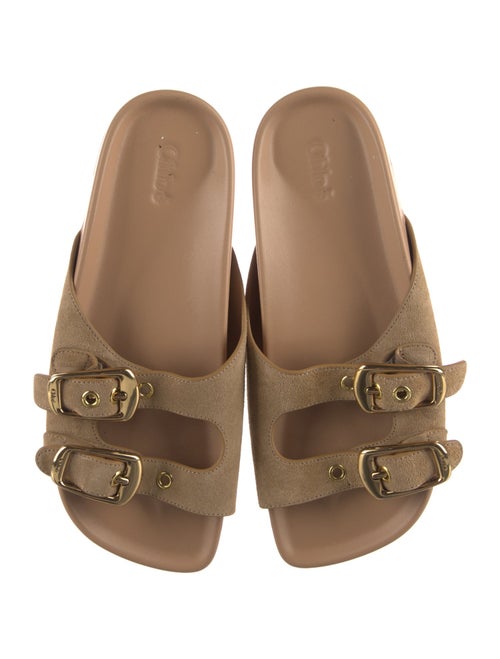 Chloé Suede Slides