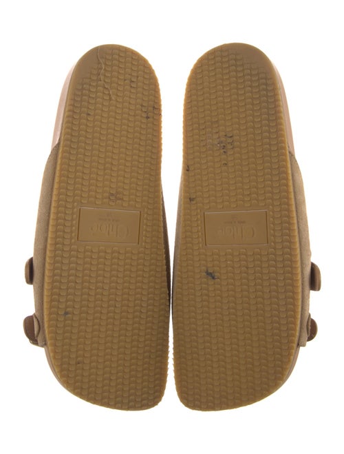 Chloé Suede Slides