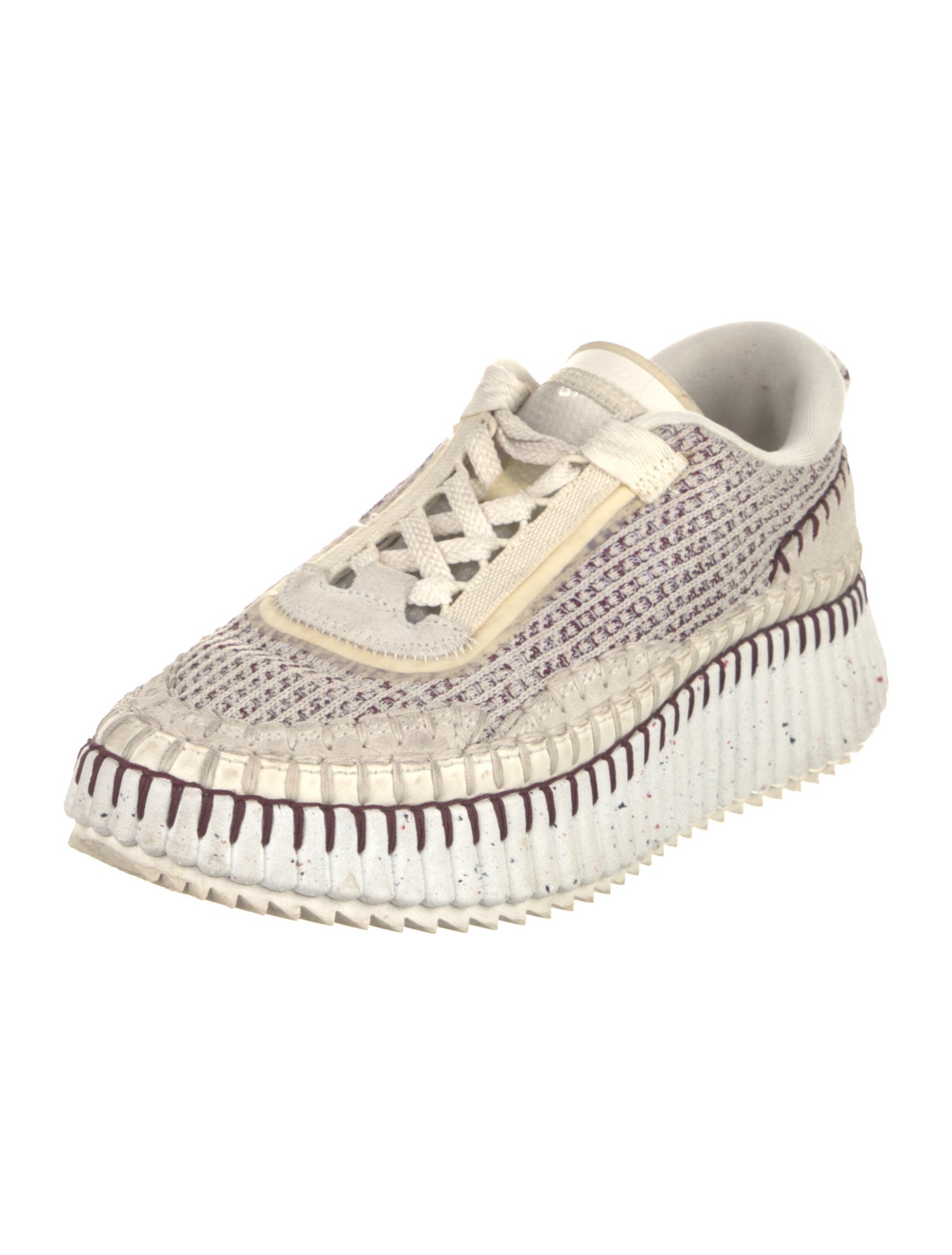 Chloé Mesh Accents Sneakers